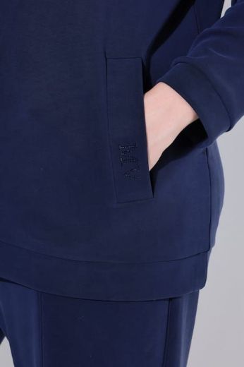 Moda za polnejše Majica dugih rukava s patentnim zatvaračem i povišenim ovratnikom plus velikost, xxl, Ulla Popken in Johann Popken (JP1880)