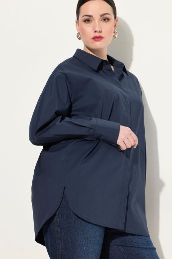 Moda za polnejše Košulja dugih rukava skrivenog kopčanja plus velikost, xxl, Ulla Popken in Johann Popken (JP1880)