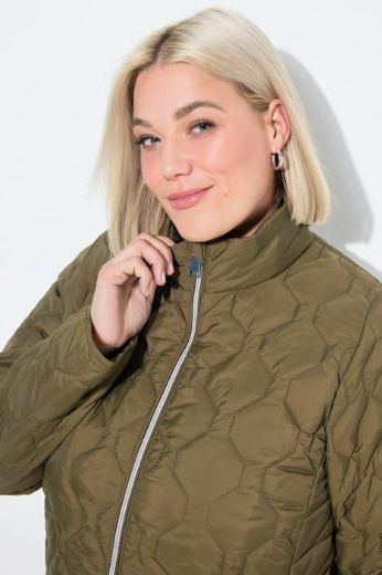 Moda za polnejše Jakna lagana štepana s povišrenim ovratnikom plus velikost, xxl, Ulla Popken in Johann Popken (JP1880)