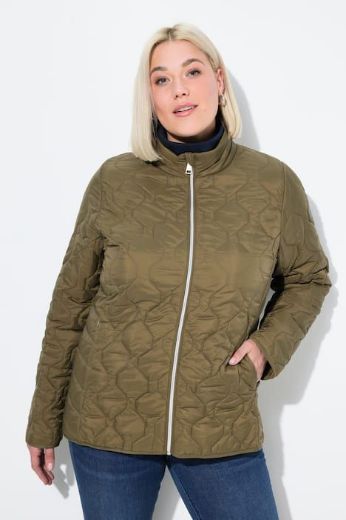 Moda za polnejše Jakna lagana štepana s povišrenim ovratnikom plus velikost, xxl, Ulla Popken in Johann Popken (JP1880)
