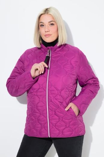 Moda za polnejše Jakna lagana štepana s povišrenim ovratnikom plus velikost, xxl, Ulla Popken in Johann Popken (JP1880)