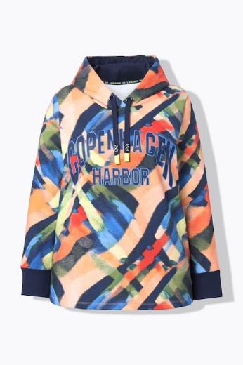 Moda za polnejše Majica dugih rukava karirana plus velikost, xxl, Ulla Popken in Johann Popken (JP1880)