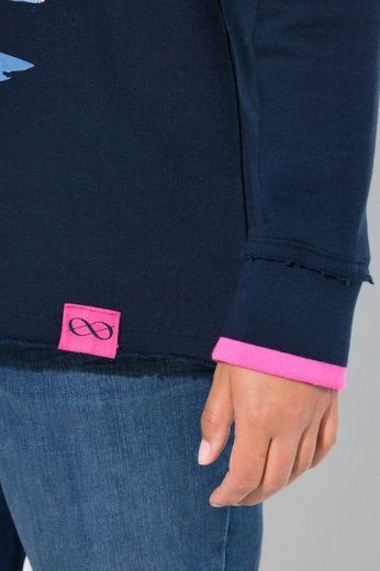 Moda za polnejše Majica dugih rukava plus velikost, xxl, Ulla Popken in Johann Popken (JP1880)