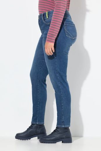 Moda za polnejše Traperice uskih nogavica plus velikost, xxl, Ulla Popken in Johann Popken (JP1880)