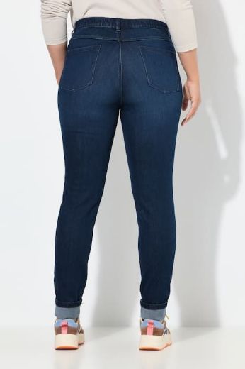 Moda za polnejše Traperice visokog struka uskih nogavica plus velikost, xxl, Ulla Popken in Johann Popken (JP1880)