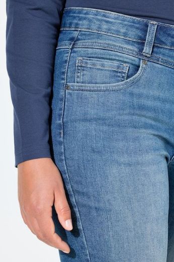 Moda za polnejše Traperice visokog struka uskih nogavica plus velikost, xxl, Ulla Popken in Johann Popken (JP1880)