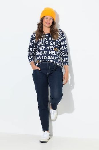 Moda za polnejše Traperice povišenog struka plus velikost, xxl, Ulla Popken in Johann Popken (JP1880)