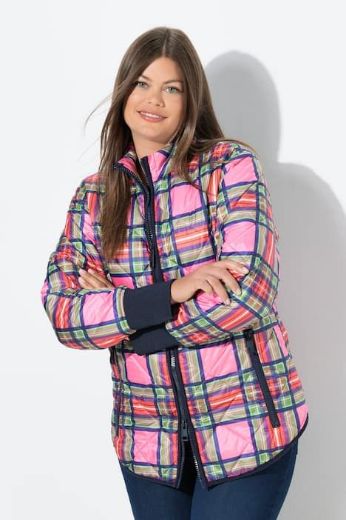 Moda za polnejše Jakna karirana plus velikost, xxl, Ulla Popken in Johann Popken (JP1880)