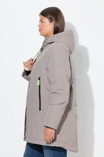 Moda za polnejše Jakna funkcionalna s kapuljačom plus velikost, xxl, Ulla Popken in Johann Popken (JP1880)