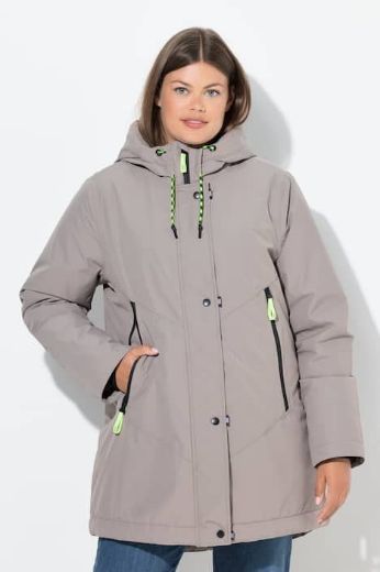 Moda za polnejše Jakna funkcionalna s kapuljačom plus velikost, xxl, Ulla Popken in Johann Popken (JP1880)