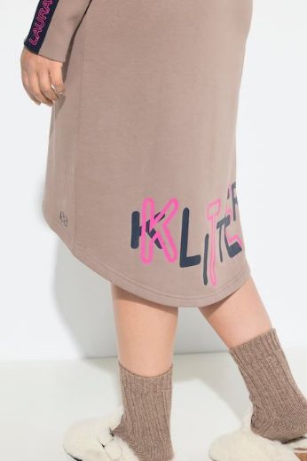 Moda za polnejše Haljina midi dugih rukava plus velikost, xxl, Ulla Popken in Johann Popken (JP1880)