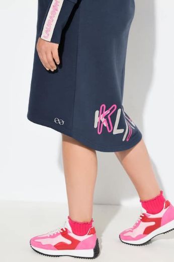 Moda za polnejše Haljina midi dugih rukava plus velikost, xxl, Ulla Popken in Johann Popken (JP1880)
