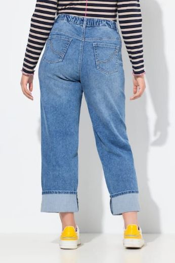Moda za polnejše Traperice širokih nogavica plus velikost, xxl, Ulla Popken in Johann Popken (JP1880)