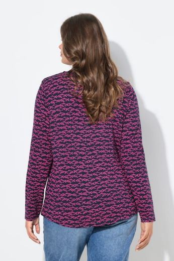 Moda za polnejše Majica dugih rukava plus velikost, xxl, Ulla Popken in Johann Popken (JP1880)