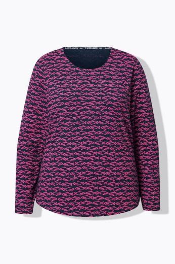 Moda za polnejše Majica dugih rukava plus velikost, xxl, Ulla Popken in Johann Popken (JP1880)