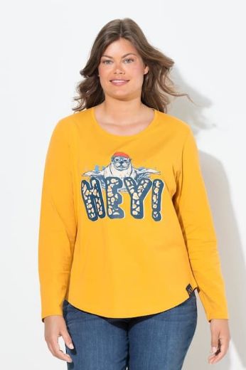 Moda za polnejše Majica dugih rukava plus velikost, xxl, Ulla Popken in Johann Popken (JP1880)