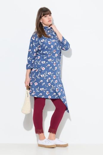 Moda za polnejše Haljina midi 3/4 rukava plus velikost, xxl, Ulla Popken in Johann Popken (JP1880)