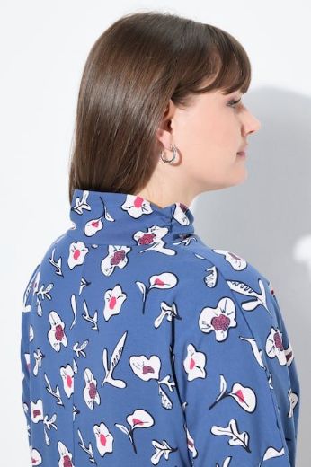 Moda za polnejše Haljina midi 3/4 rukava plus velikost, xxl, Ulla Popken in Johann Popken (JP1880)