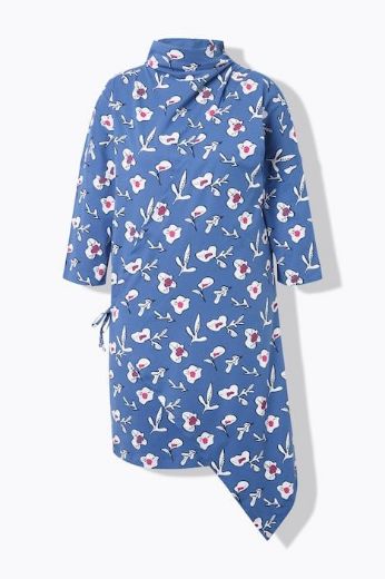 Moda za polnejše Haljina midi 3/4 rukava plus velikost, xxl, Ulla Popken in Johann Popken (JP1880)