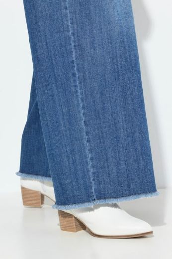 Moda za polnejše Traperice širokih nogavica plus velikost, xxl, Ulla Popken in Johann Popken (JP1880)