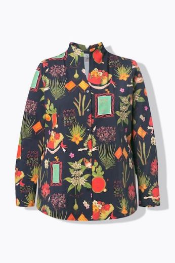 Moda za polnejše Bluza dugih rukava plus velikost, xxl, Ulla Popken in Johann Popken (JP1880)