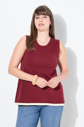 Moda za polnejše Majica bez rukava plus velikost, xxl, Ulla Popken in Johann Popken (JP1880)