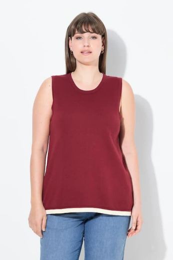 Moda za polnejše Majica bez rukava plus velikost, xxl, Ulla Popken in Johann Popken (JP1880)