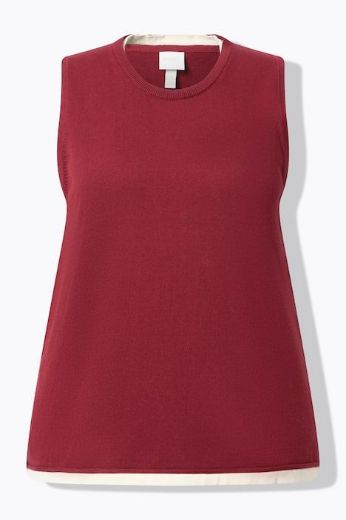 Moda za polnejše Majica bez rukava plus velikost, xxl, Ulla Popken in Johann Popken (JP1880)