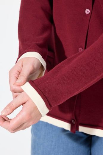 Moda za polnejše Kardigan na kopčanje plus velikost, xxl, Ulla Popken in Johann Popken (JP1880)