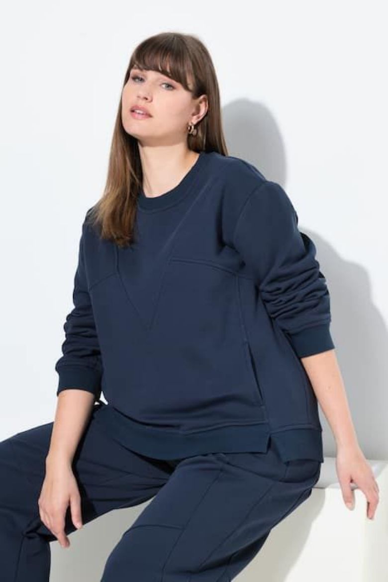 Moda za polnejše Majica dugih rukava plus velikost, xxl, Ulla Popken in Johann Popken (JP1880)