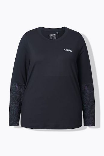 Moda za polnejše Majica dugih rukava plus velikost, xxl, Ulla Popken in Johann Popken (JP1880)