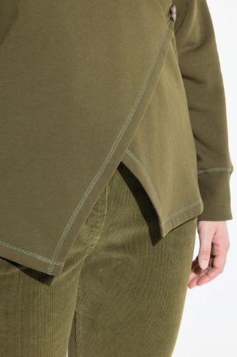 Moda za polnejše Majica dugih rukava sa asimetričnim kopčanjem plus velikost, xxl, Ulla Popken in Johann Popken (JP1880)