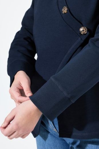 Moda za polnejše Majica dugih rukava sa asimetričnim kopčanjem plus velikost, xxl, Ulla Popken in Johann Popken (JP1880)