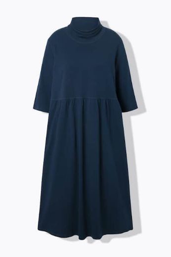 Moda za polnejše Haljina maxi 3/4 rukava plus velikost, xxl, Ulla Popken in Johann Popken (JP1880)