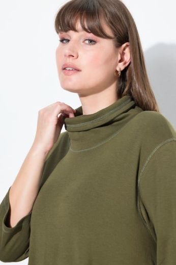 Moda za polnejše Haljina maxi 3/4 rukava plus velikost, xxl, Ulla Popken in Johann Popken (JP1880)