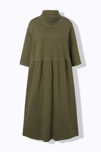 Moda za polnejše Haljina maxi 3/4 rukava plus velikost, xxl, Ulla Popken in Johann Popken (JP1880)