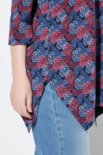 Moda za polnejše Majica 3/4 rukava plus velikost, xxl, Ulla Popken in Johann Popken (JP1880)