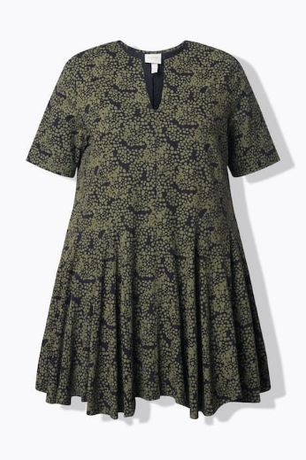 Moda za polnejše Tunika kratkih rukava A kroja plus velikost, xxl, Ulla Popken in Johann Popken (JP1880)