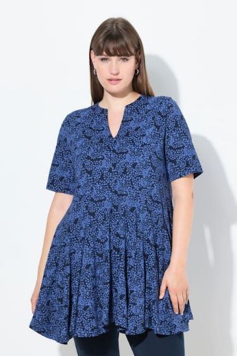 Moda za polnejše Tunika kratkih rukava A kroja plus velikost, xxl, Ulla Popken in Johann Popken (JP1880)