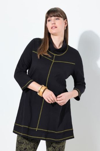Moda za polnejše Majica 3/4 rukava dužeg A kroja plus velikost, xxl, Ulla Popken in Johann Popken (JP1880)