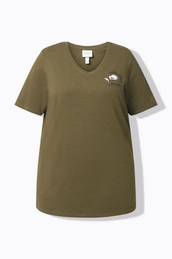 Moda za polnejše Majica kratkih rukava plus velikost, xxl, Ulla Popken in Johann Popken (JP1880)
