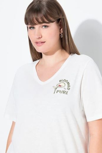 Moda za polnejše Majica kratkih rukava plus velikost, xxl, Ulla Popken in Johann Popken (JP1880)