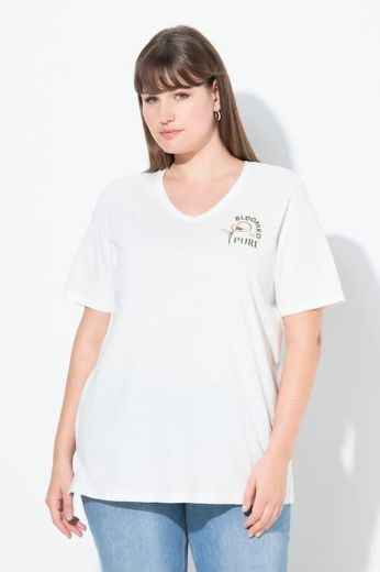 Moda za polnejše Majica kratkih rukava plus velikost, xxl, Ulla Popken in Johann Popken (JP1880)
