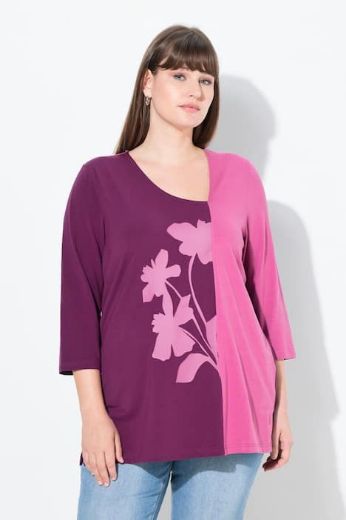 Moda za polnejše Majica 3/4 rukava plus velikost, xxl, Ulla Popken in Johann Popken (JP1880)