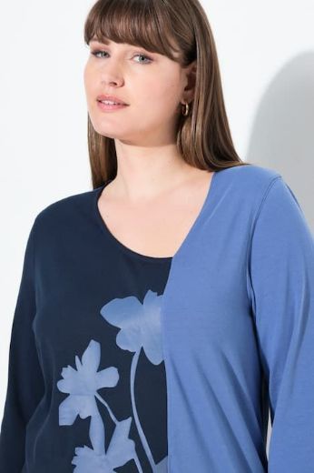 Moda za polnejše Majica 3/4 rukava plus velikost, xxl, Ulla Popken in Johann Popken (JP1880)