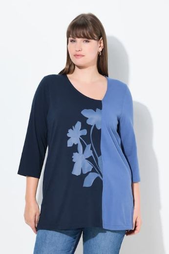 Moda za polnejše Majica 3/4 rukava plus velikost, xxl, Ulla Popken in Johann Popken (JP1880)