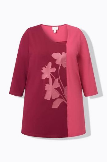 Moda za polnejše Majica 3/4 rukava plus velikost, xxl, Ulla Popken in Johann Popken (JP1880)