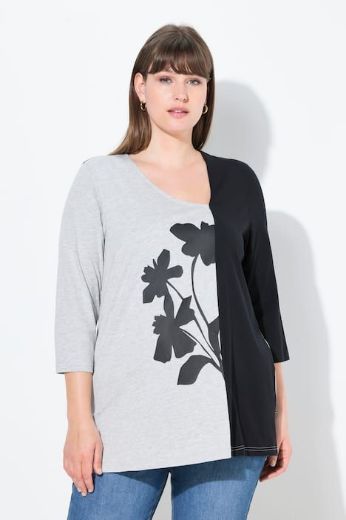 Moda za polnejše Majica 3/4 rukava plus velikost, xxl, Ulla Popken in Johann Popken (JP1880)