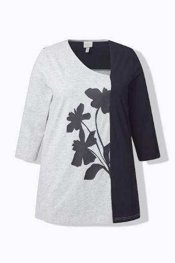 Moda za polnejše Majica 3/4 rukava plus velikost, xxl, Ulla Popken in Johann Popken (JP1880)