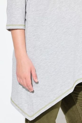 Moda za polnejše Majica 3/4 rukava A kroja plus velikost, xxl, Ulla Popken in Johann Popken (JP1880)